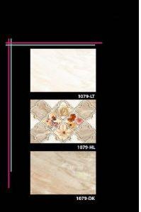 White Bathroom Ceramic Wall Tiles  1079