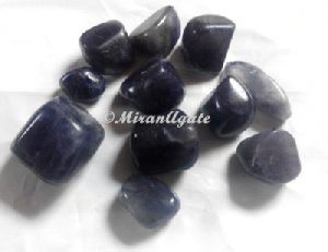 IOLITE STONE TUMBLED