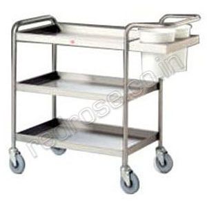 Food tray Clearing Trolley