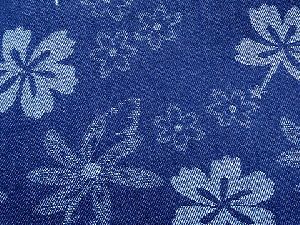 Cotton Jacquard Denim Fabric