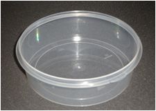 PLASTIC FOOD Pilfer Containers
