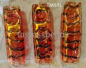 Gold Furnace Glass smoking pipes