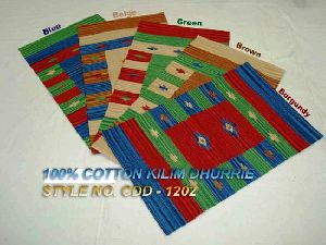 Cotton Kilim Dhurries