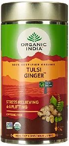 Organic India Tulsi Tea Tin Boxes