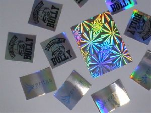 COLOURED METAL STICKERS