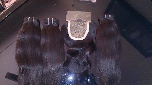 hair with closure