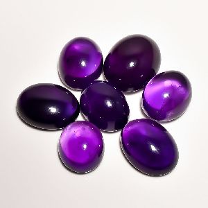 Amethyst Cabochons Gemstone