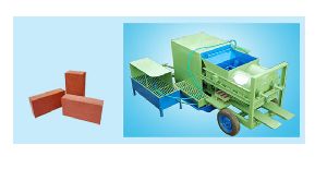 Double Shaft Country Clay Brick Moldings Machine