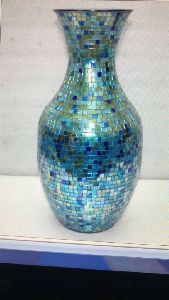 Mirror Mosaic Flower Vases