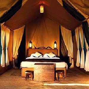 Wooden Platform Tents