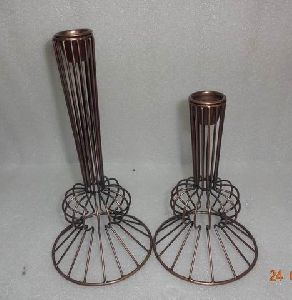 Iron Candle Holder