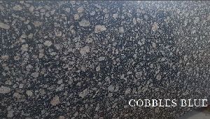 Cobbles Blue Granite Tiles