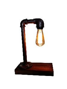 Table Lamp Shower Wood Base (AEL40)