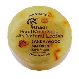 sandalwood saffron loofha soap