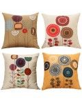 FLOWERS PATTERN CUSHION COVERS