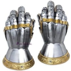Medieval Knight Armour Gloves