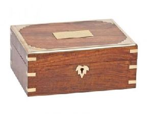 Brass Wooden Box