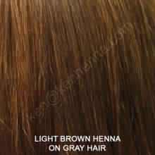 light brown henna