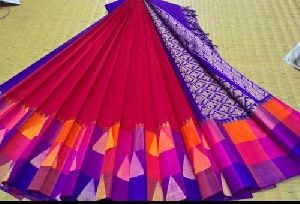 Temple Border Cotton Sarees