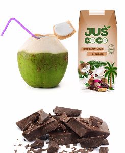 Organic coconut Milk with Chocolate flavor
