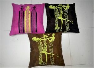 leather or cotton Cushion Cover