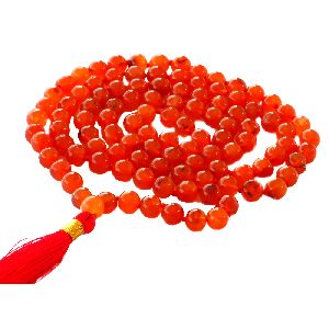 Red Carnelian Mala Beads