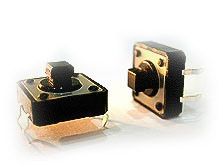 12x12 Square Stem Tactile Switch