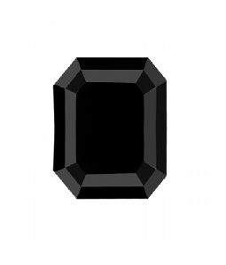 2.99 CARAT NATURAL DIAMOND AA QUALITY EMERALD ROSE CUT LOOSE NATURAL FANCY BLACK DIAMOND