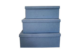 cardboard denim paper gift box