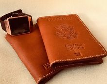 Leather Buffalo Passport Cover