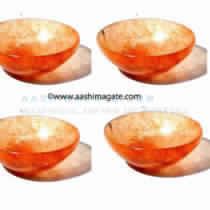 RED AVENTURINE QUARTZ 2 INCH BOWLS