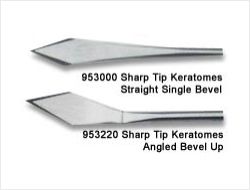 Sharp Tip Keratomes