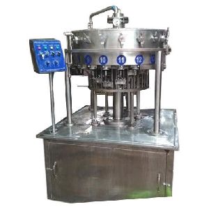 Semi Automatic Soft Drinks Filling Machine
