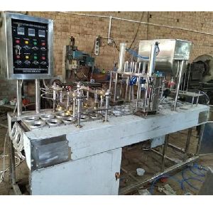 Fully Automatic Yogurt Cup Filling And Sealing Machine