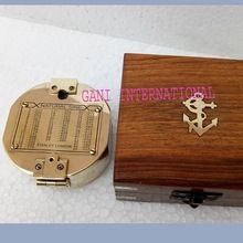 Directional Compass with Wooden Box