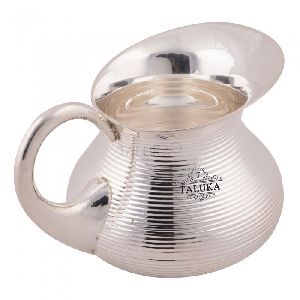 Bottom Belly Jug SIlver Plated