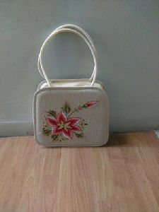 Embroidered Vanity Bags