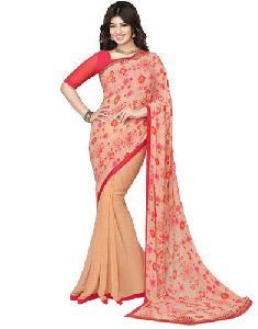 Traditional Design Georgette Saree