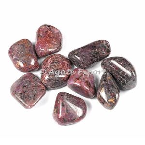 Pink Ruby Tumbled Stones