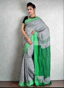 Linen Cotton Saree