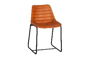 Leather bar chair 02