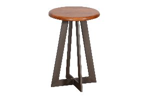 top wooden stool bar