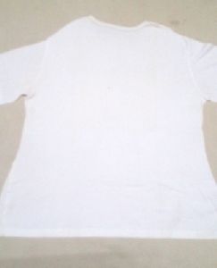 White T Shirt Waste