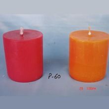 Orange Wax Candles
