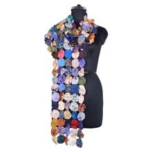 Vintage Style Scarf Flower Shape