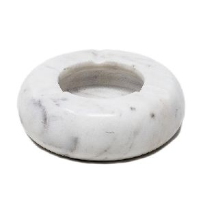 Indian artifact marble stone ashtray