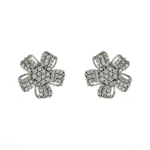Indian Micro Pave Stud Earrings Jewelry