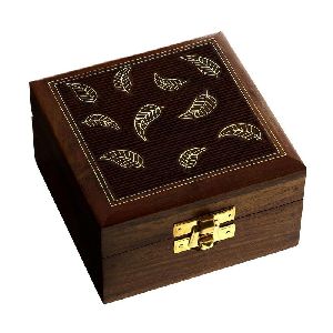 Indian Wood Jewelry Box