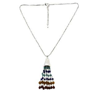 ShalinIndia Colorful Beaded Necklace