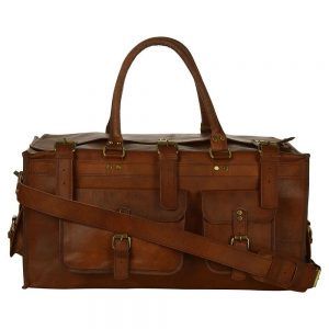 Duffle Unisex Bag with Top Flap